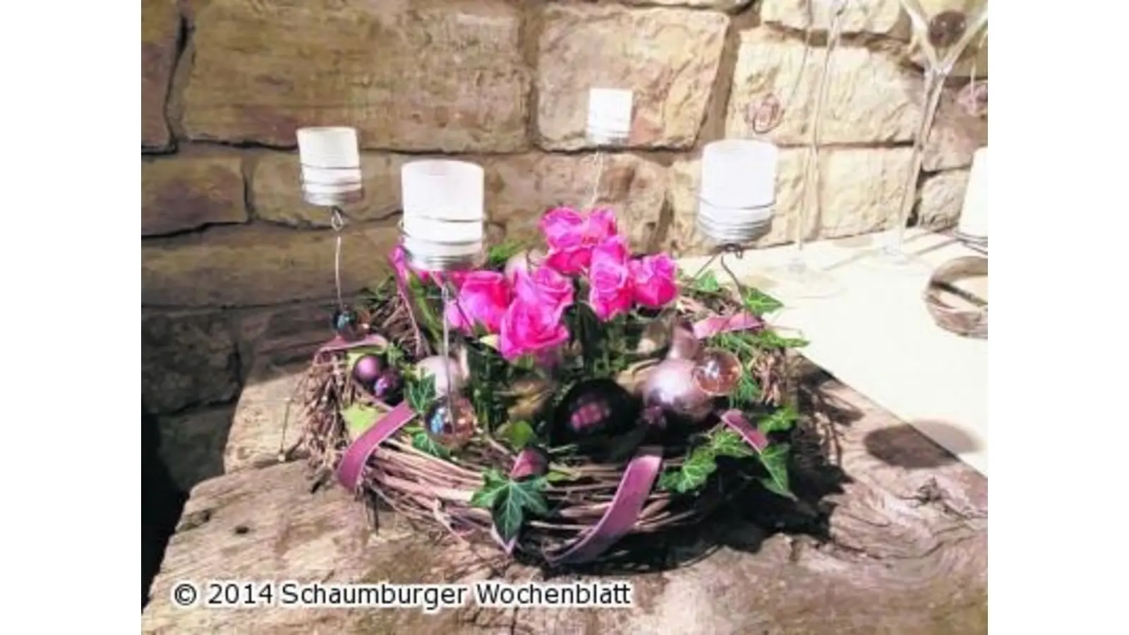 Handkunstwerke im historischen Bruchhof (Foto: mk)