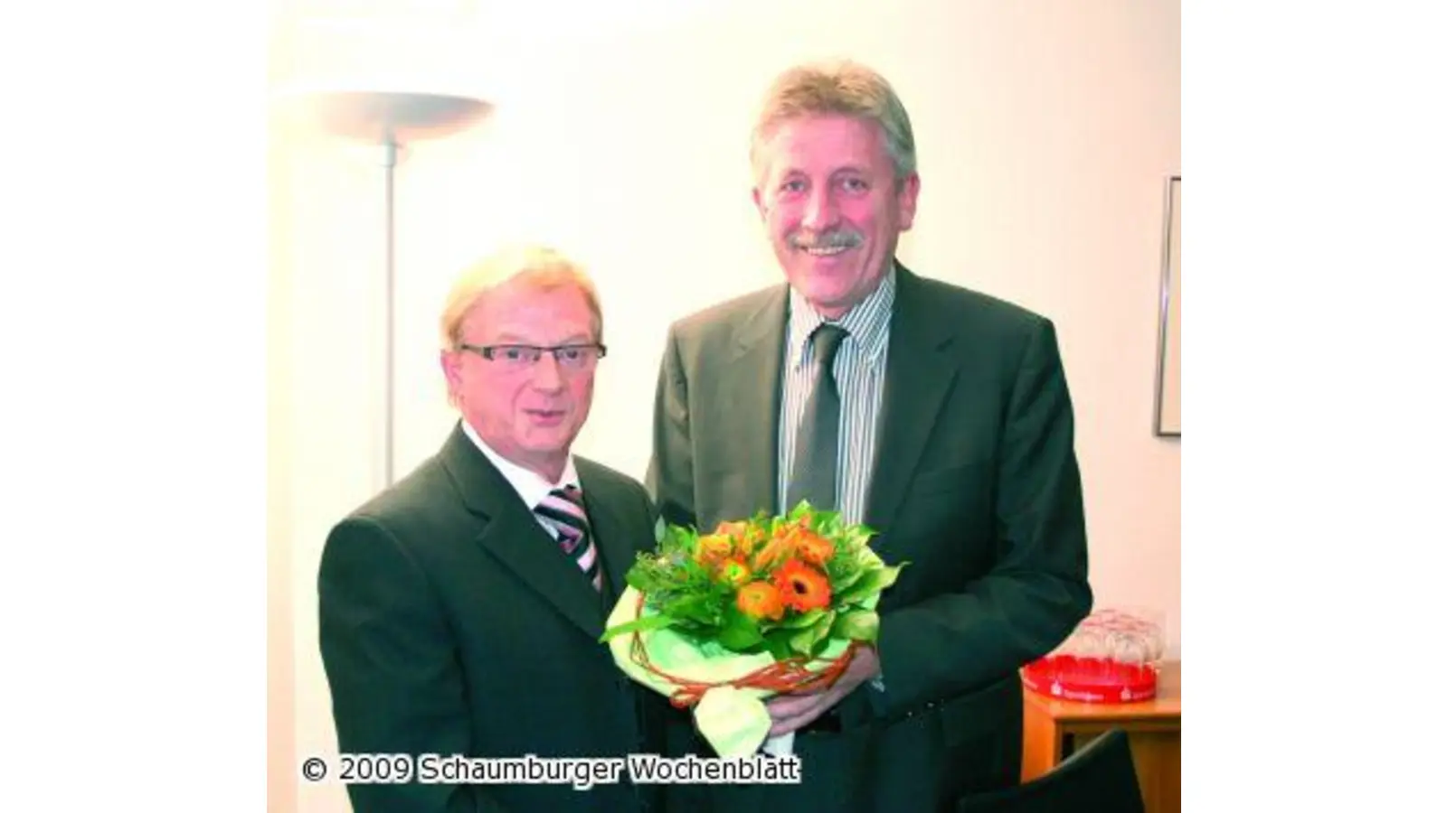 Kassierer der Sparkasse Rodenberg geht in Ruhestand (Foto: red)