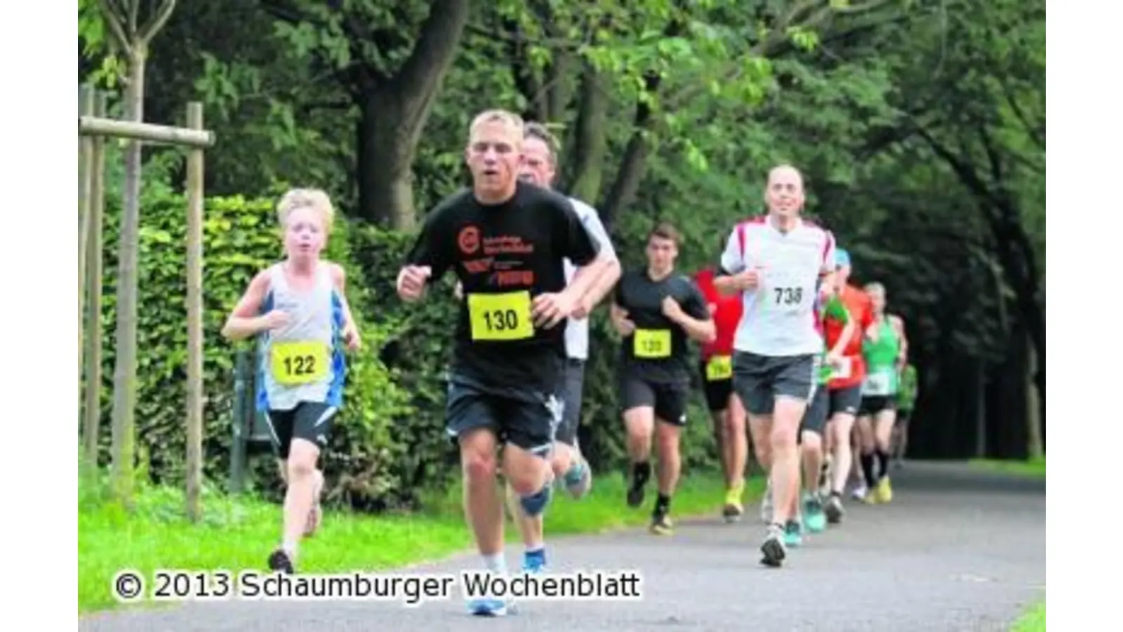 Im Eiltempo über die Wallanlagen (Foto: bb)