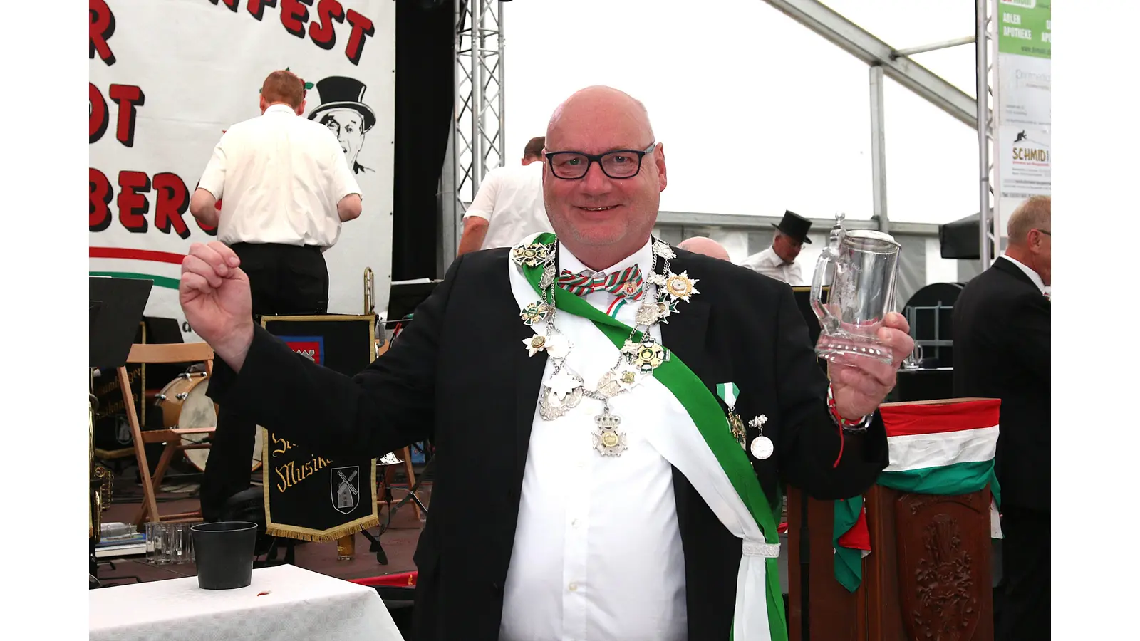 Andreas Weikert ist neuer Bürgerschützenkönig in Rodenberg. (Foto: bb)