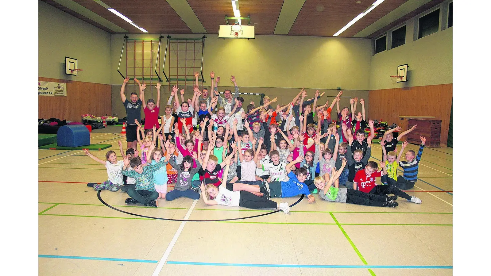 Sechste Hallenübernachtung ein voller Erfolg (Foto: em)