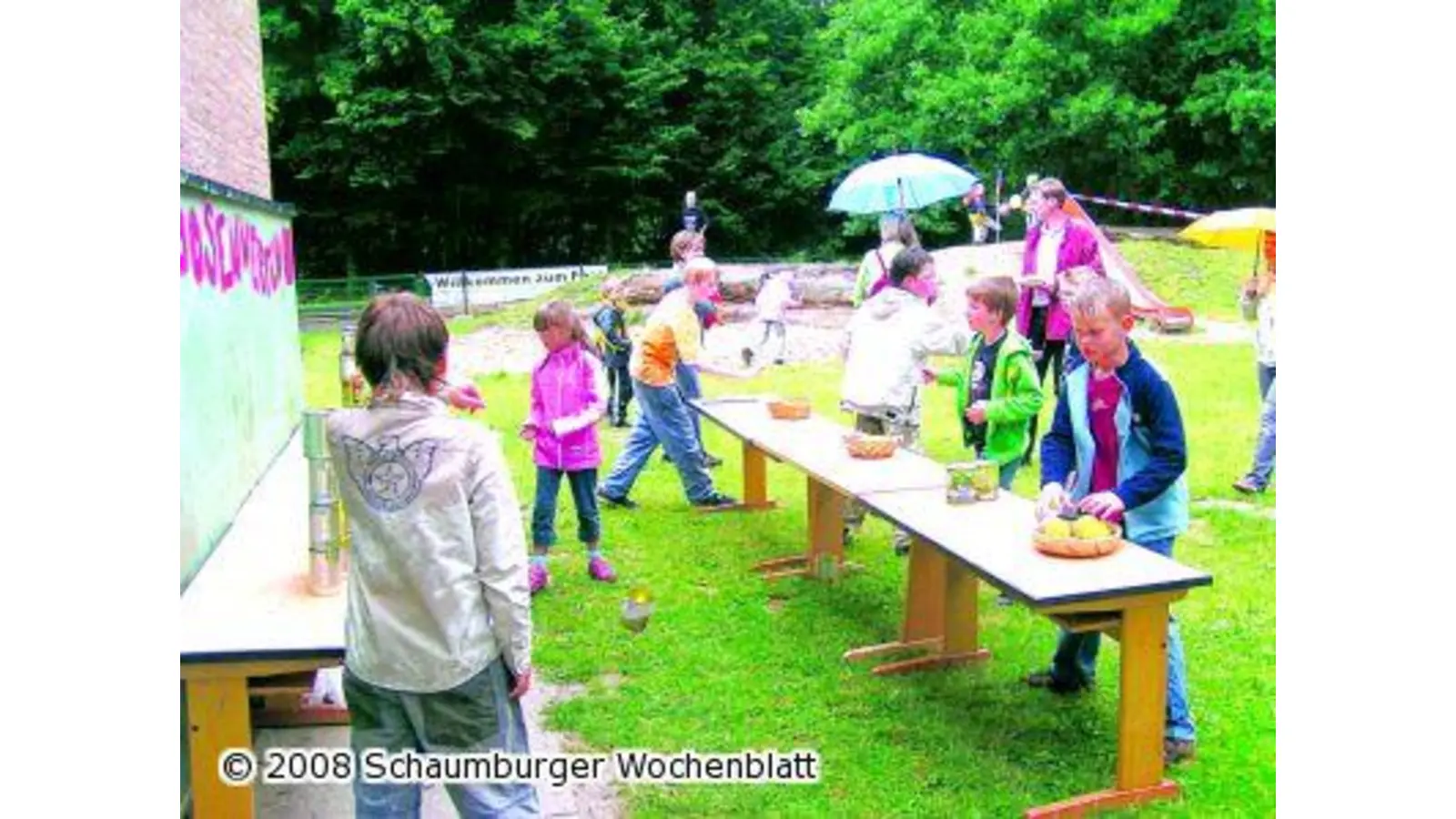 Auch Regen kann der guten Stimmung nichts anhaben (Foto: pd)