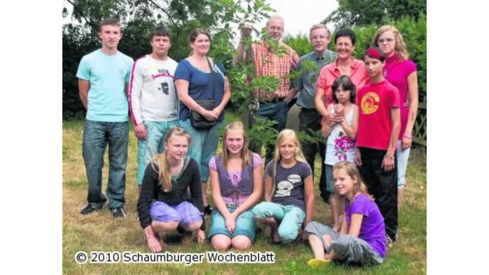 Kinder aus Litauen pflegen soziale Bindungen nach Schaumburg (Foto: wtz)