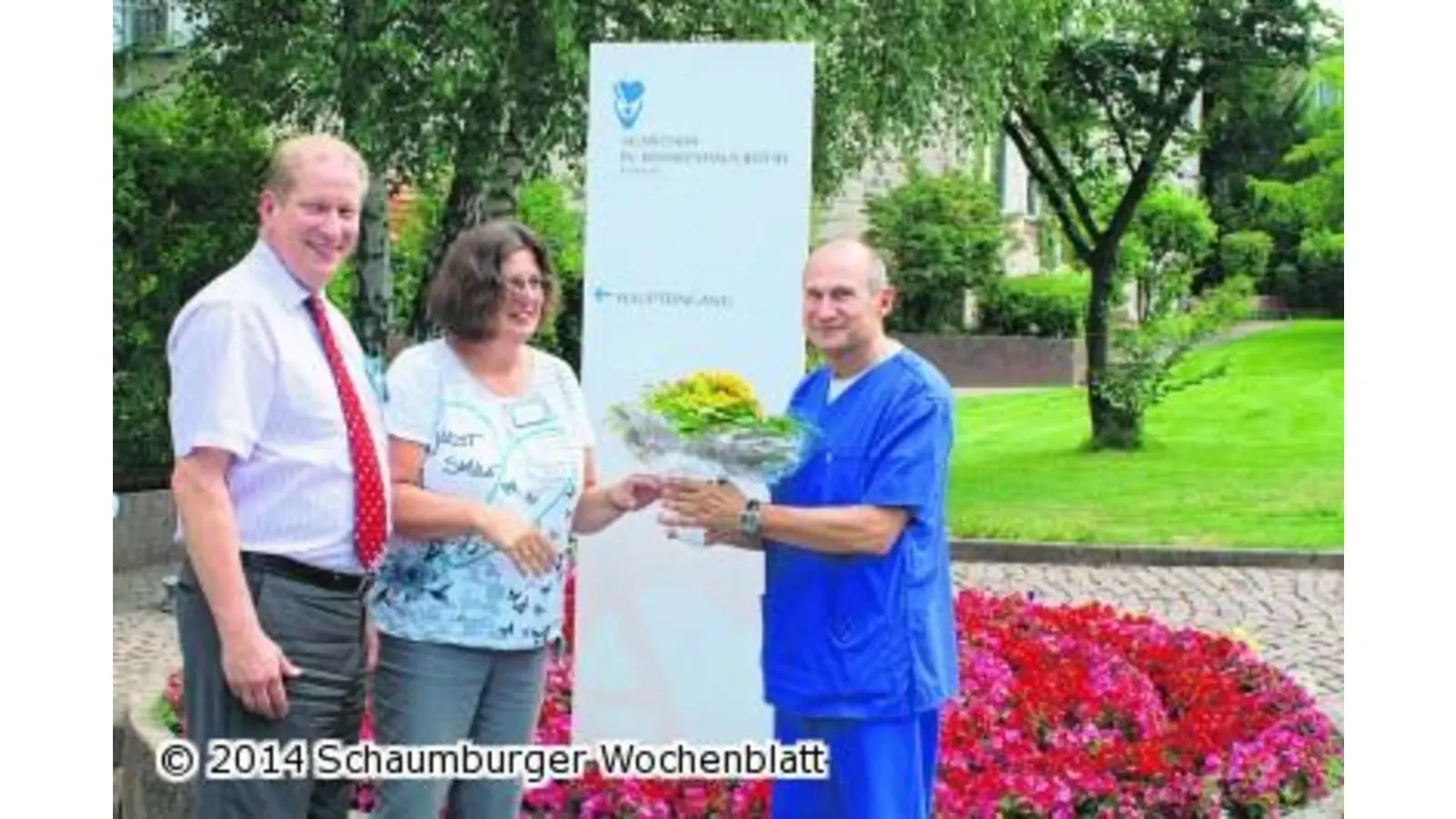 Seit 45 Jahren im Dienste eines Krankenhauses (Foto: em)