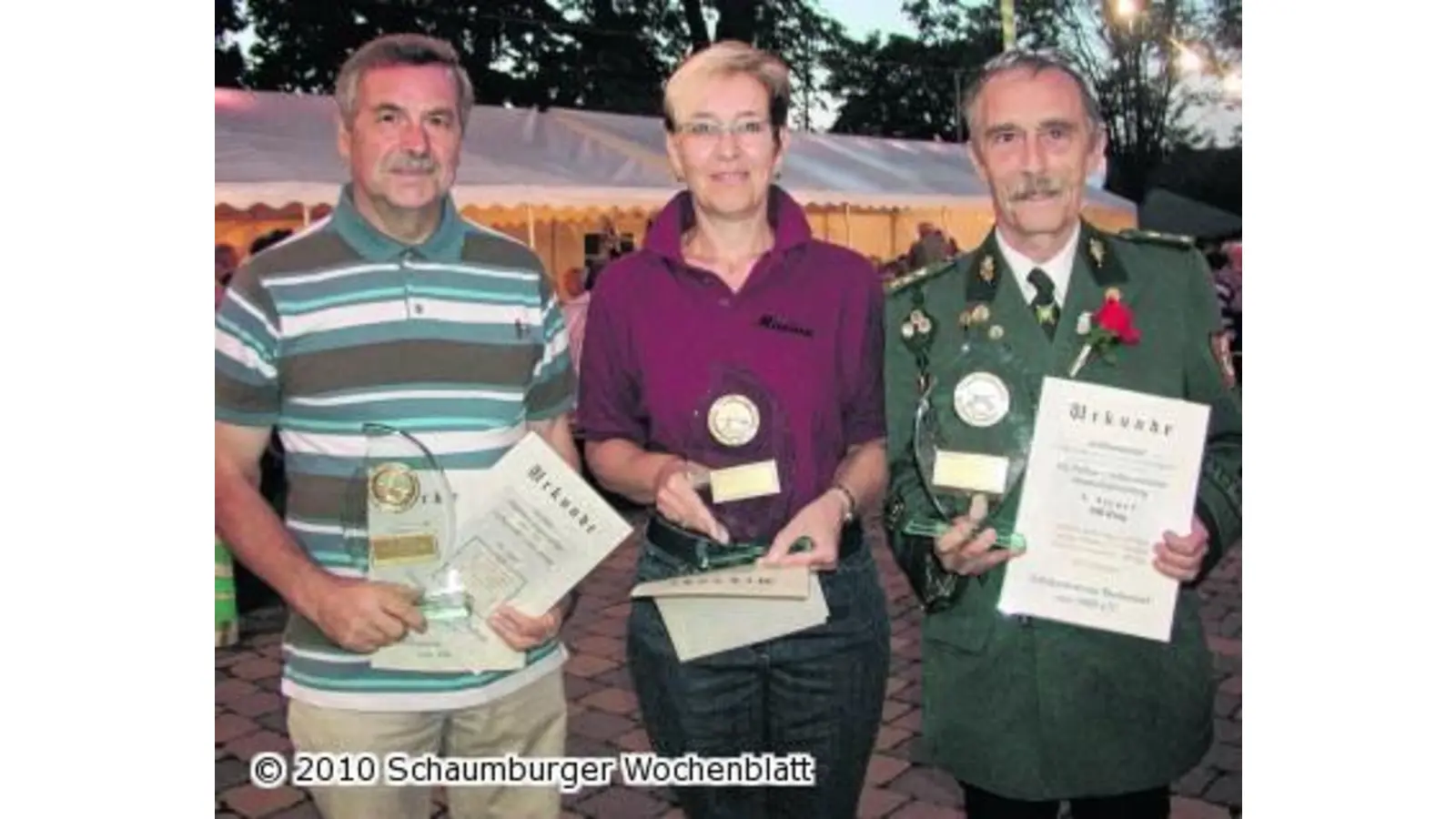 Die Schützen laden das Dorf zum Dämmerschoppen ein (Foto: red)
