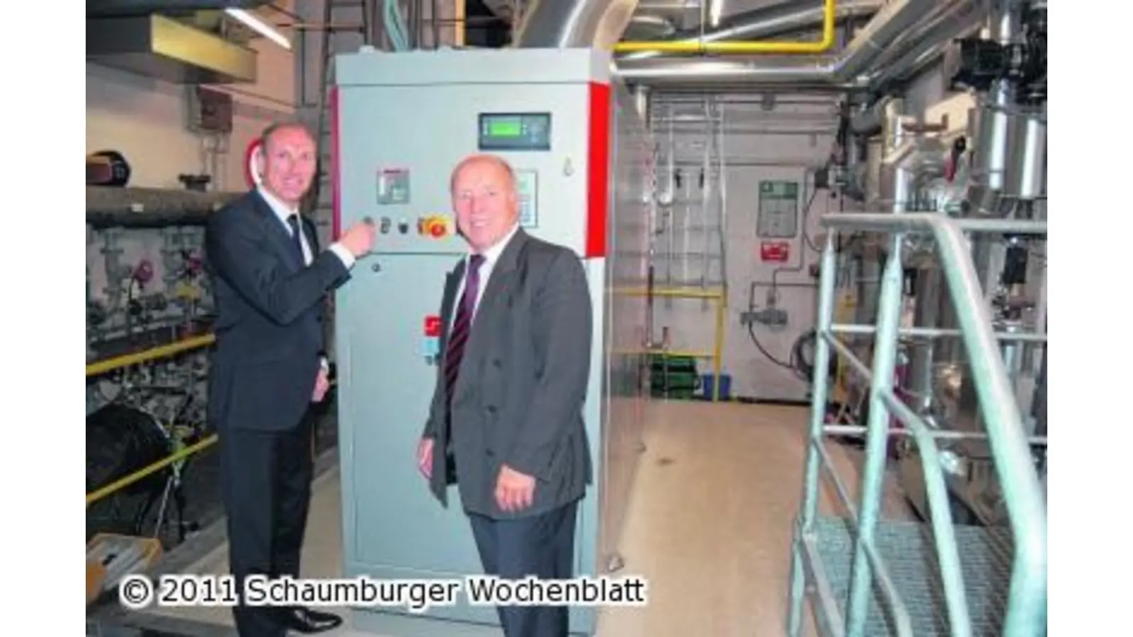 Neues Blockheizkraftwerk in Betrieb genommen (Foto: red)