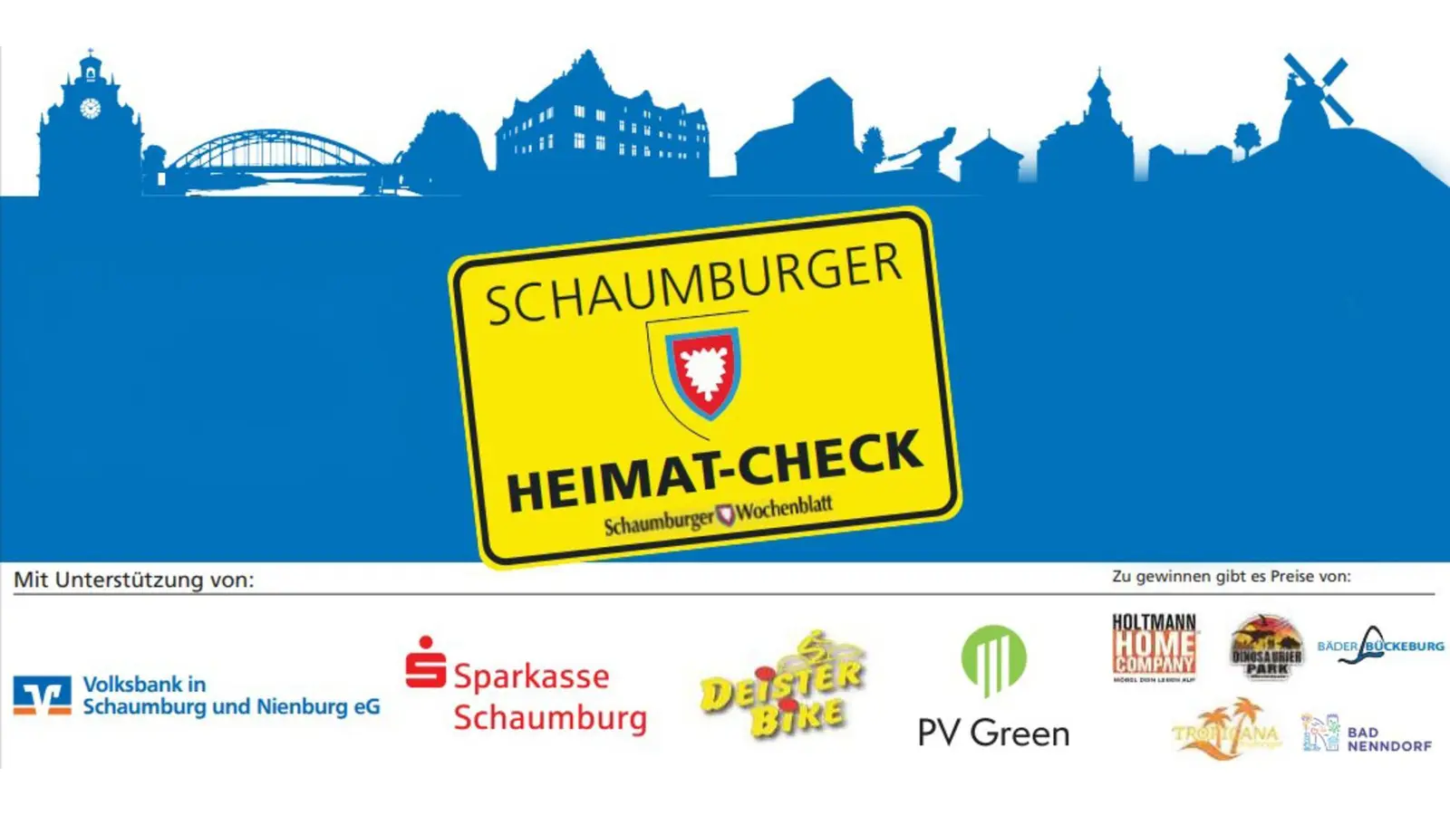 Heimat-Check ist noch bis 10.08.25 möglich. (Foto: Schaumburger Wochenblatt)
