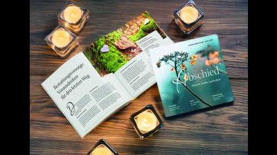 Unser „Abschied”-Magazin finden Sie an den bekannten Auslegestellen.  (Foto: C. Gläser)