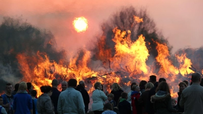 Tradition: Der beliebteste Zeitpunkt für das Feuer ist die Osternacht, also die Nacht von Karsamstag auf Ostersonntag. (Foto: tau)