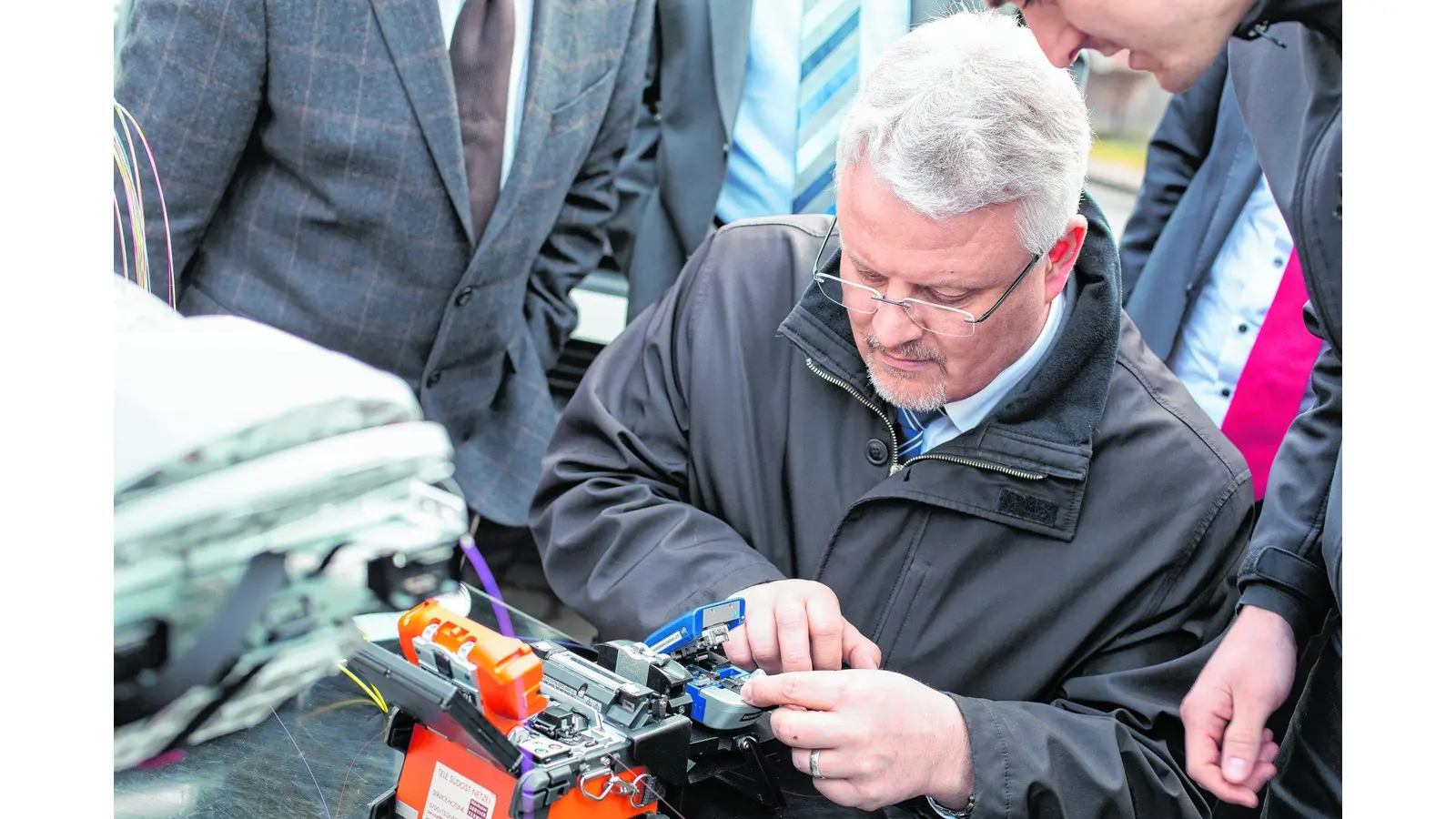 Die Gräben werden jetzt endlich gegraben (Foto: red)