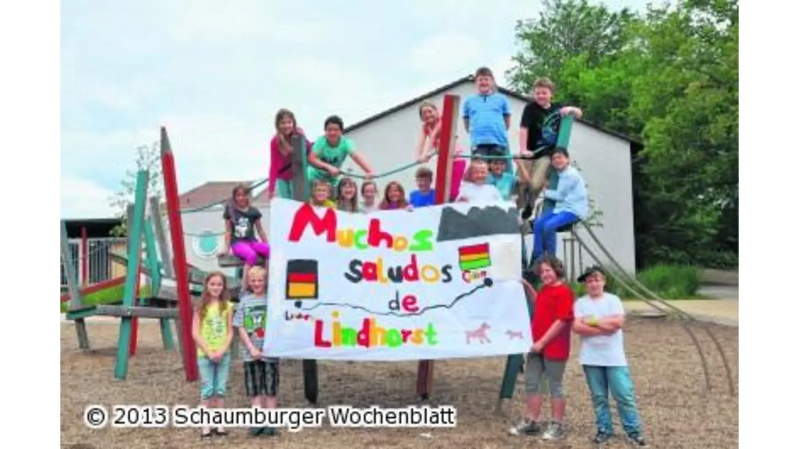 Liebe Grüße aus Lindhorst (Foto: nb)