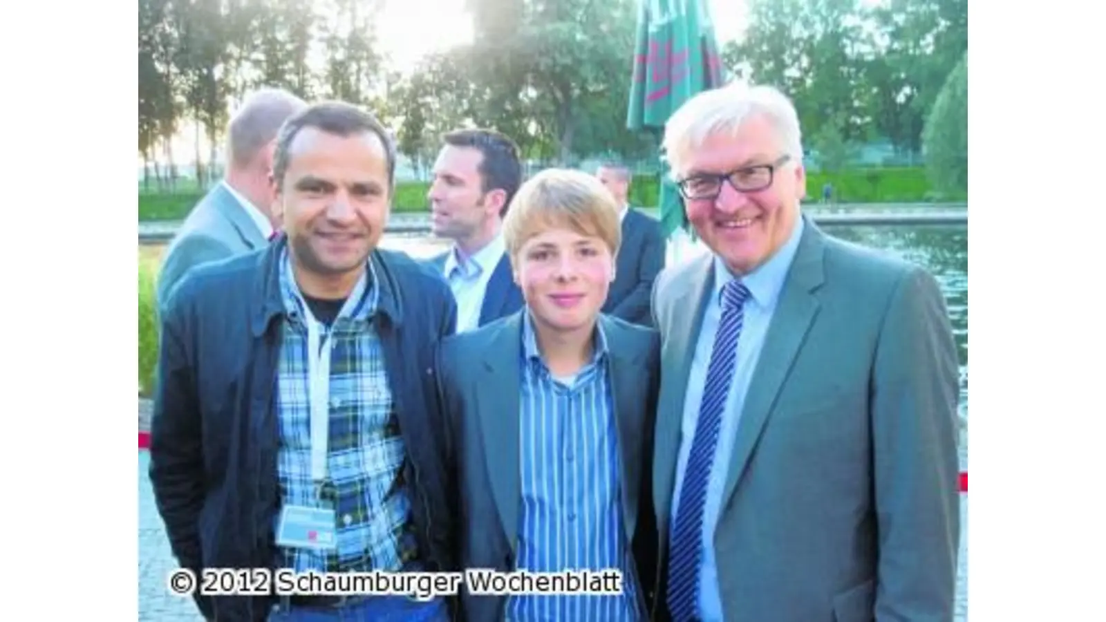 Herderschüler absolviert sein Praktikum bei Sebastian Edathy (Foto: red)