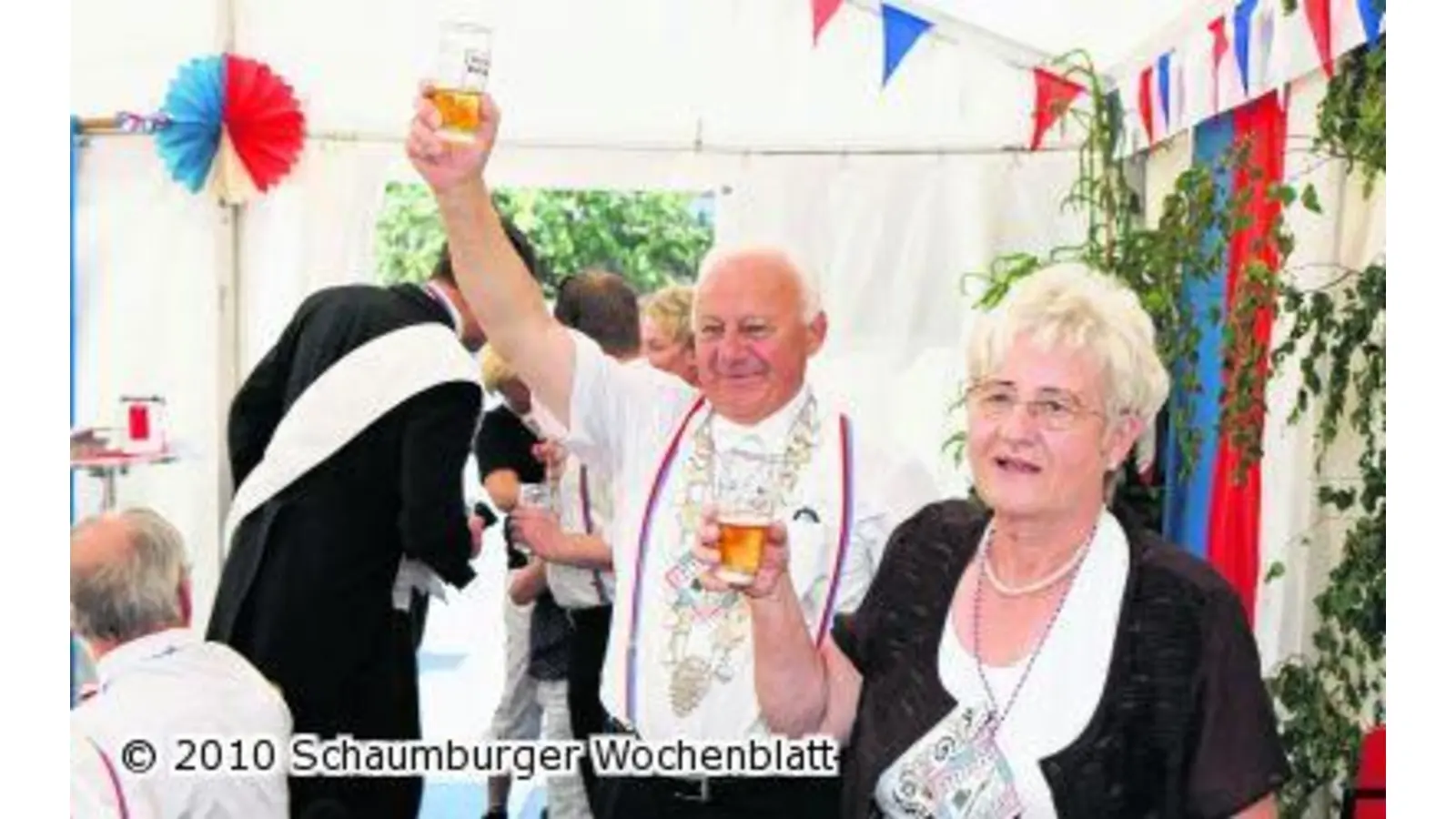 Vier Generationen Schützenfesttradition (Foto: bb)