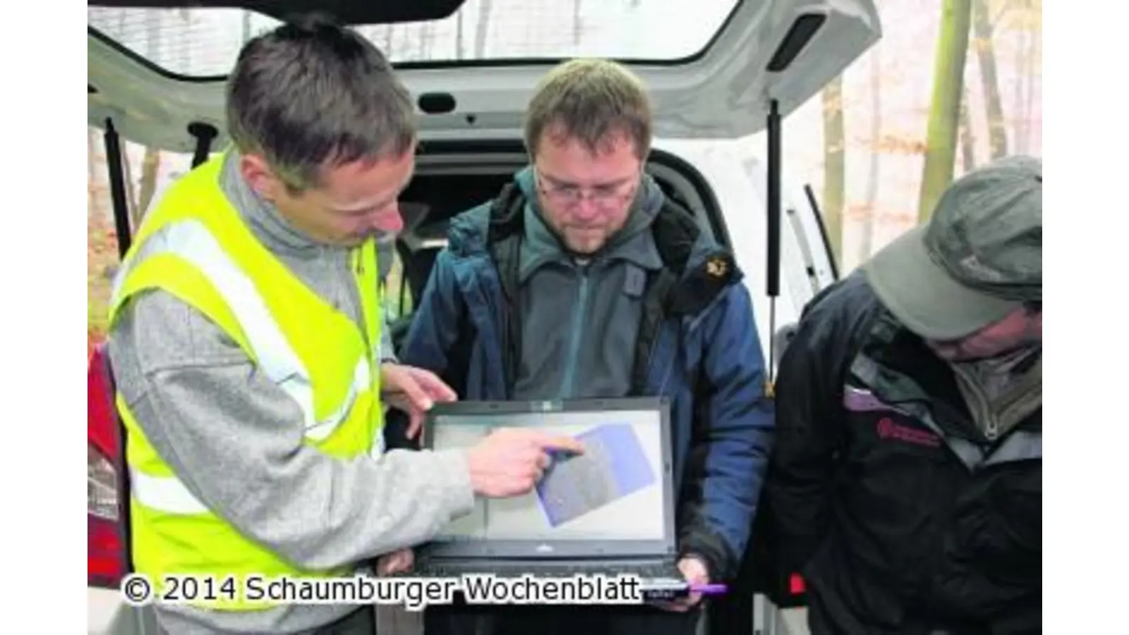 Unsichtbares unter der Erde sichtbar machen (Foto: jl)