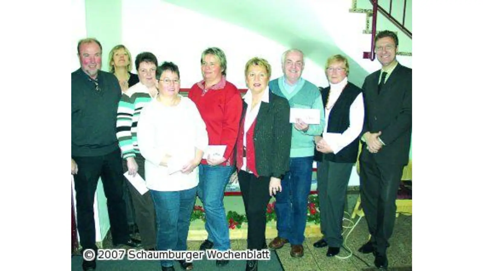 Letzte Ausspielung des Weihnachtsgewinnspieles (Foto: ste)
