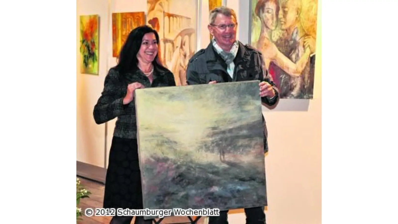 Ausstellung eröffnet (Foto: em)