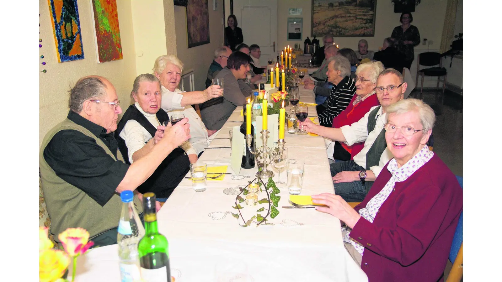 Candle-Light-Dinner ist Höhepunkt (Foto: wa)