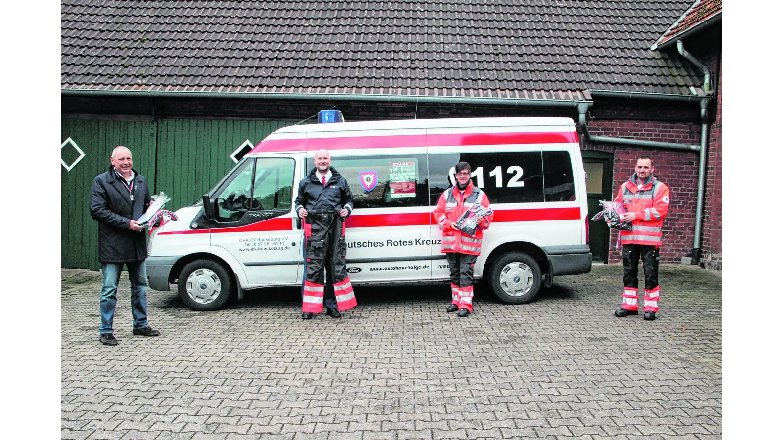 Frische Beinkleider für das DRK (Foto: nh)