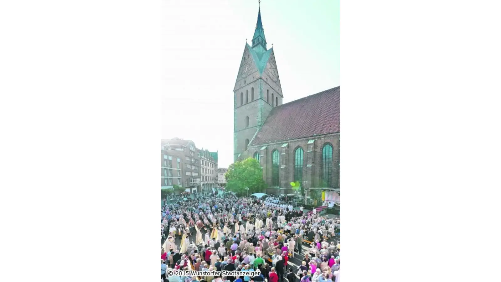 Heilige Messe an der Marktkirche (Foto: red)