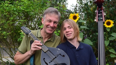 Musizieren gemeinsam: Albrecht und Simon Drude. (Foto: privat)