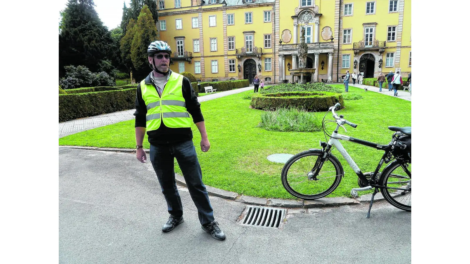 Mit dem Rad ums alte Bückeburg (Foto: ds)