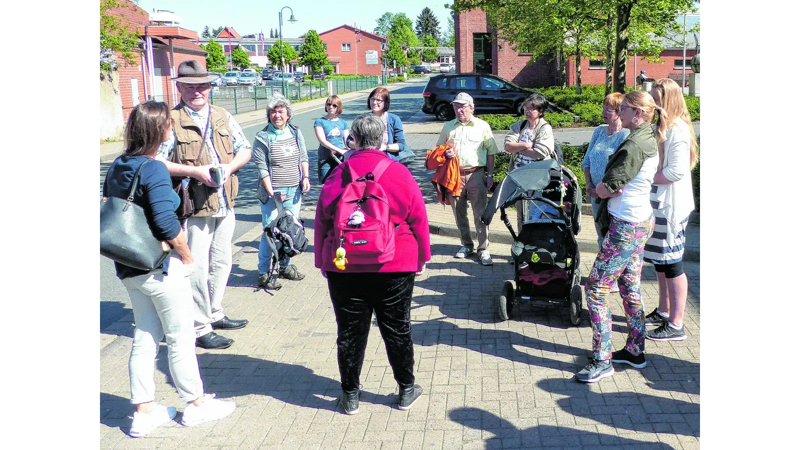 Viel Interesse am alten Amtsschloss (Foto: al)