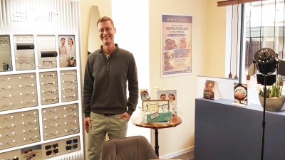 Optiker Andreas Hercht hat schon viel Bestätigung von den Rodenberger erfahren. (Foto: gk)