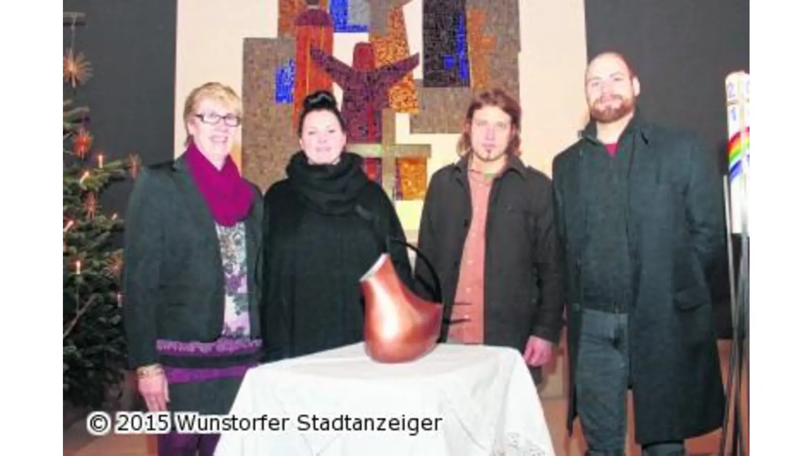Eine neue Taufkanne für die Kirche (Foto: tau)