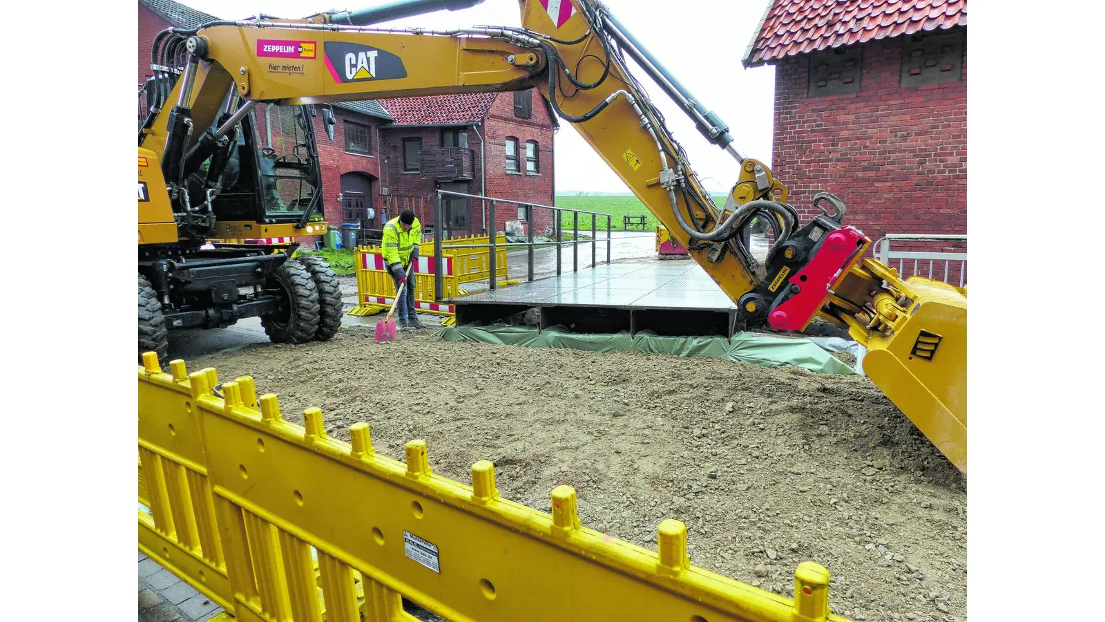 Für fünf Wochen gibt es einen Ersatz aus Stahl (Foto: red)