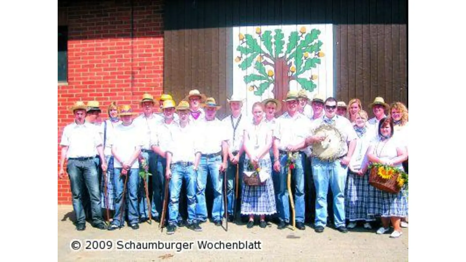 Erntekrone kommt aus Nienfeld (Foto: al)