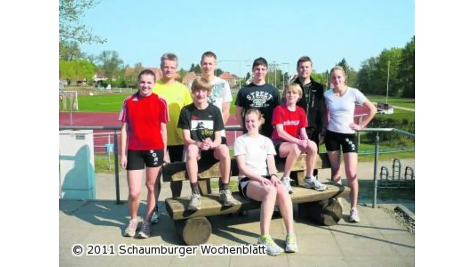 SGR-Leichtathleten trainieren in Lüneburg (Foto: bb)