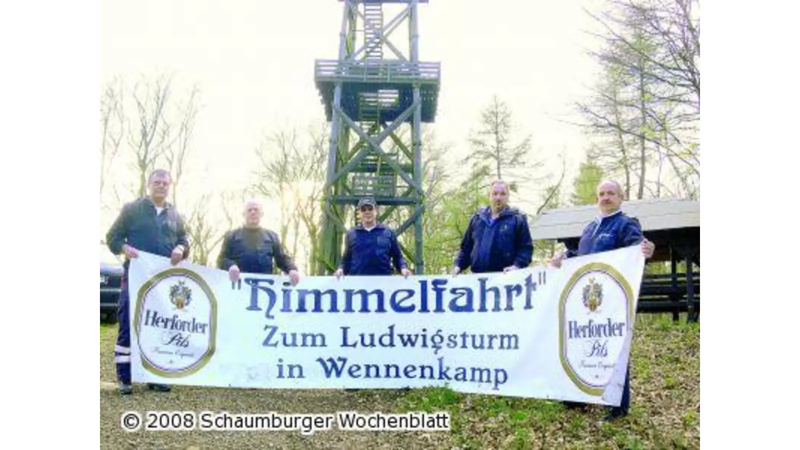 Ludwigsturm ist DAS Wanderziel am Vatertag (Foto: ste)