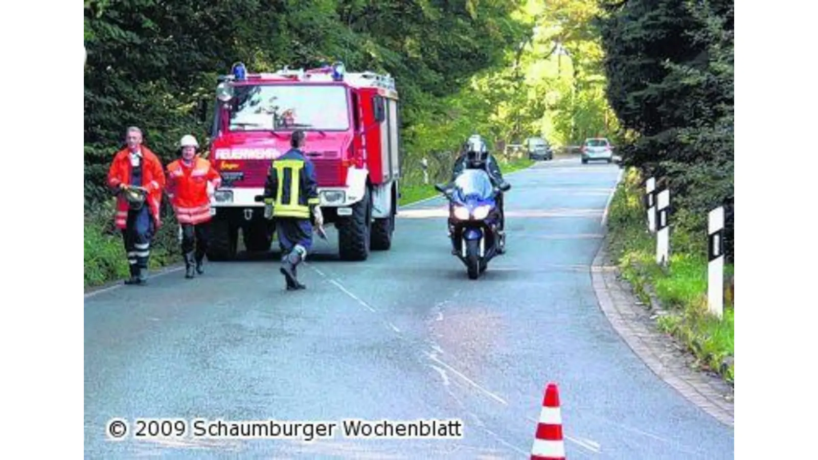 Milchspur bringt Motorradfahrer zum Sturz (Foto: tt)