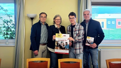 Die Vorstandsmitglieder des Backhauses Aktiv Martin Weigelt, Marlies Weigelt und Andreas Ossadnik sowie Jannik Haschke zeichnen sich für die Durchführung verantwrtlich. (Foto: privat)