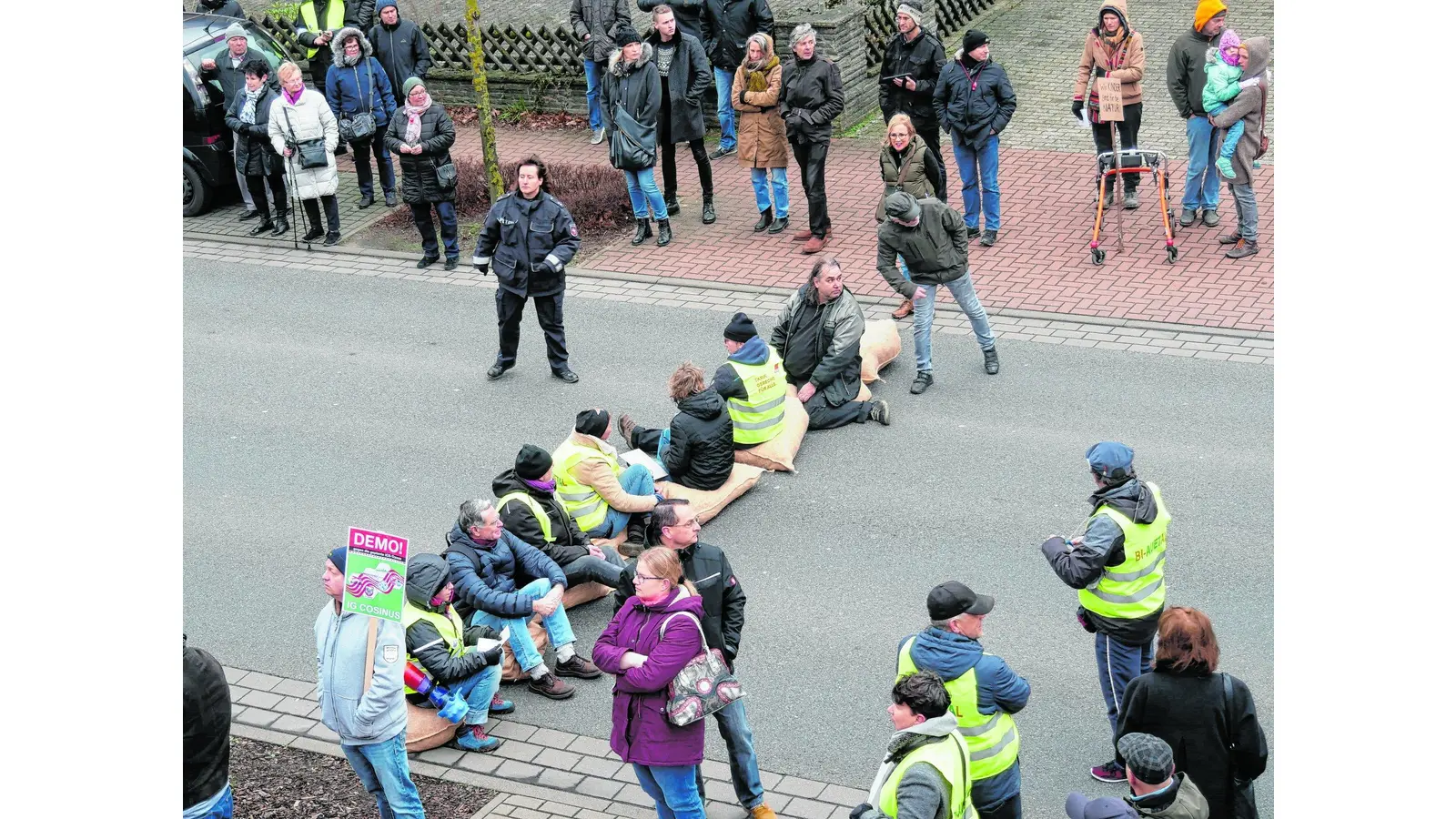 BI-Vorstand distanziert sich von Sitzblockade (Foto: red)