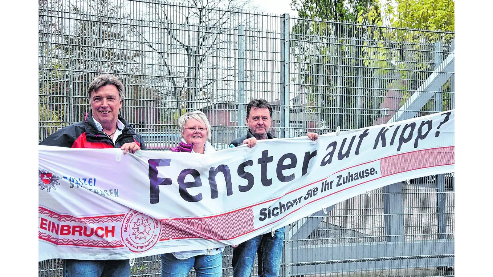 Fenster zu und ein wachsamer Blick (Foto: bb)