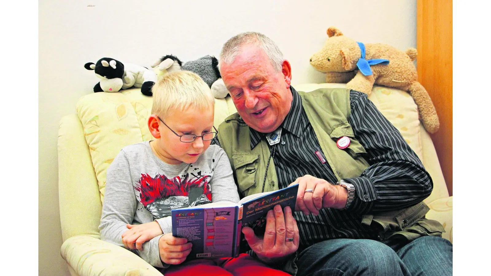 Leseschwachen Kindern Mut machen (Foto: jl)