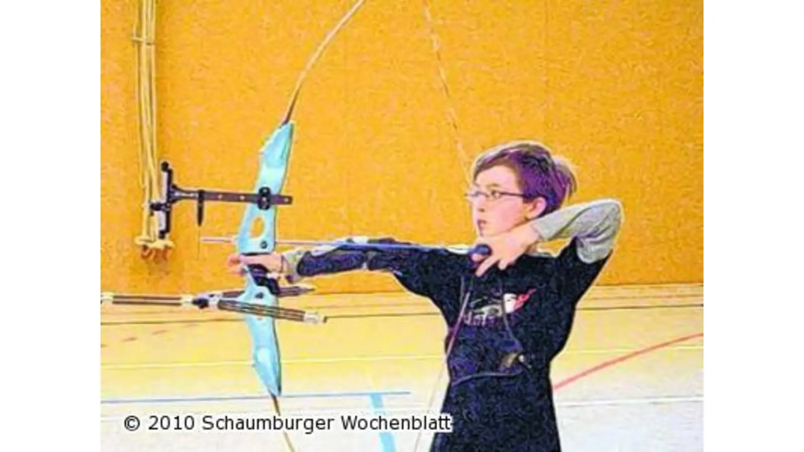 Ein elfjähriger Schütze übertrifft Landesrekord (Foto: mk)