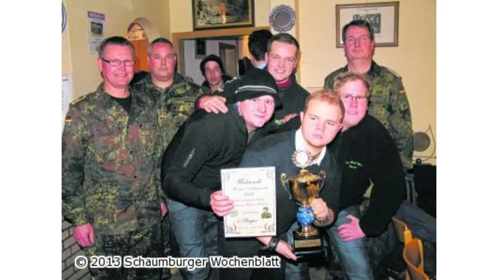 Nachtmarsch der Reservisten (Foto: red)