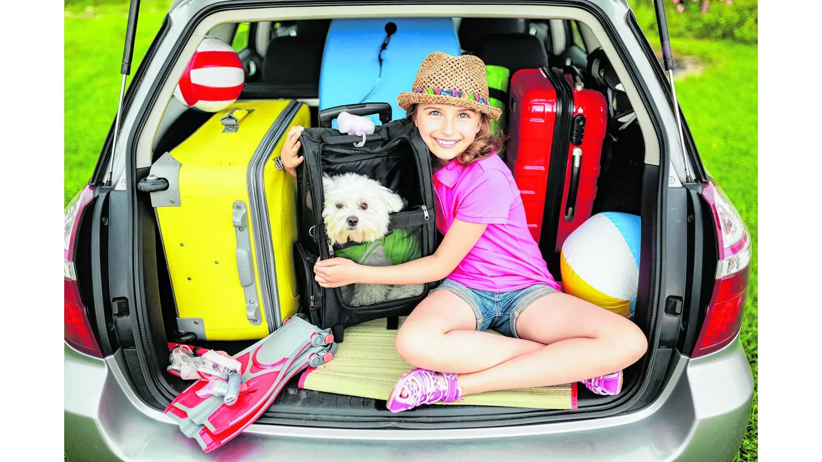 Summer holiday, Travel - family ready for the travel for summer vacation (Foto: em)