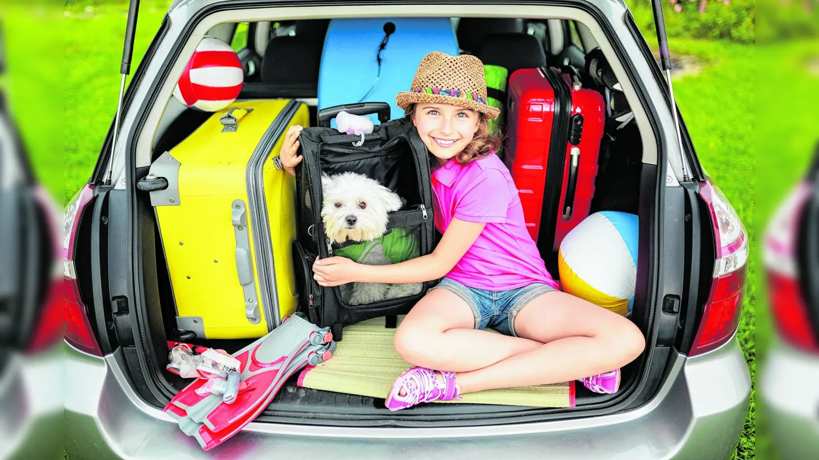 Summer holiday, Travel - family ready for the travel for summer vacation (Foto: em)