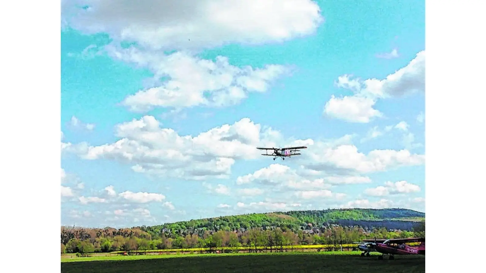 Die Antonov-AN2 kommt zu Besuch (Foto: ds)