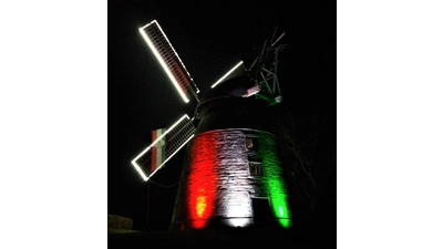 Feiern mit Ausblick auf die Stadt Rodenberg. (Foto: privat)