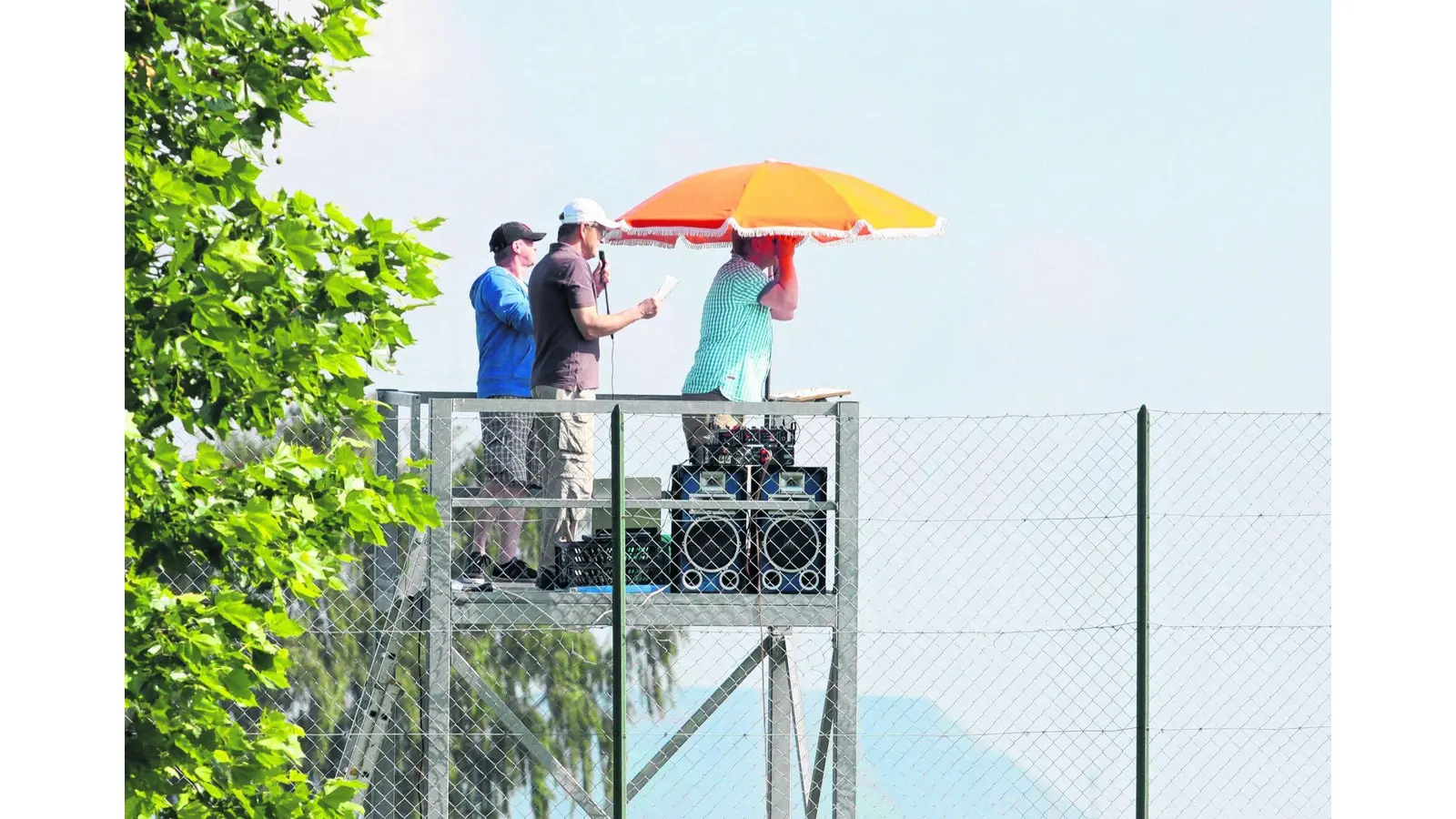 Emanuel Schoppe gewinnt Lauf durch Feldmark (Foto: bb)