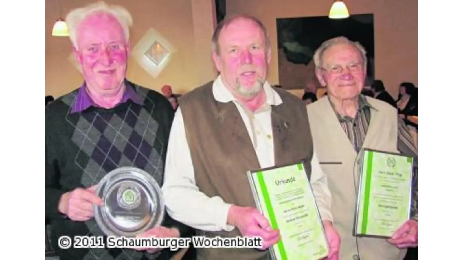 Günter Sieker führt weitere zwei Jahre die Siedlergemeinschaft (Foto: red)