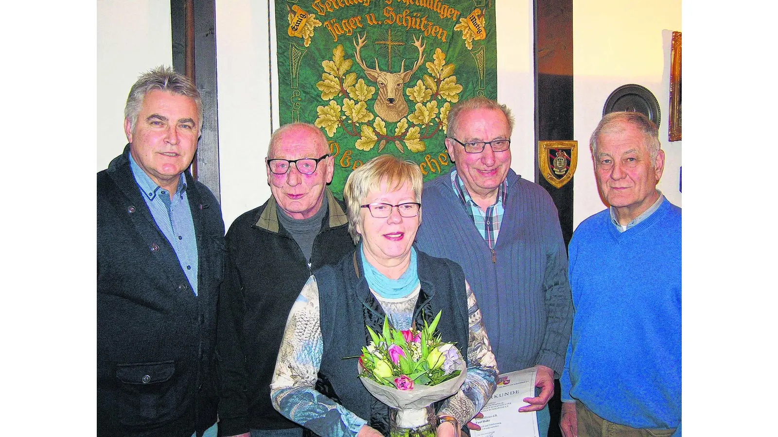 Mit bewährtem Vorstand weiter (Foto: gr)