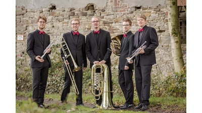 Das Blechbläserquintett Magenta_Brass. (Foto: privat)