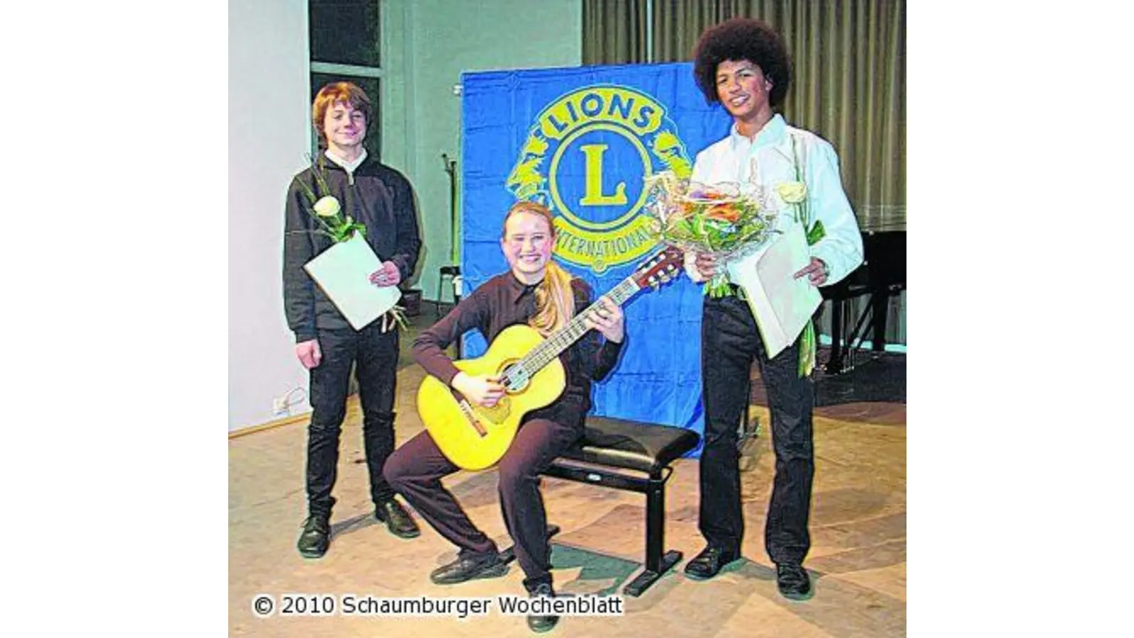 Lions-Club fördert talentierte junge Musiker (Foto: red)