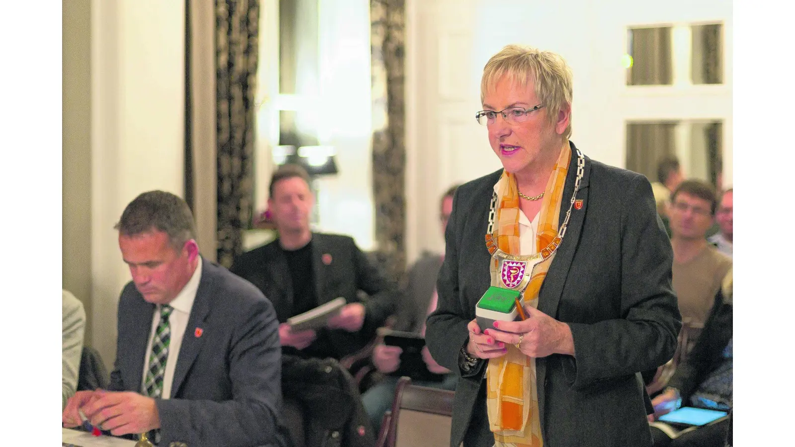 Marlies Matthias gewinnt mit zwei Stimmen mehr (Foto: jl)