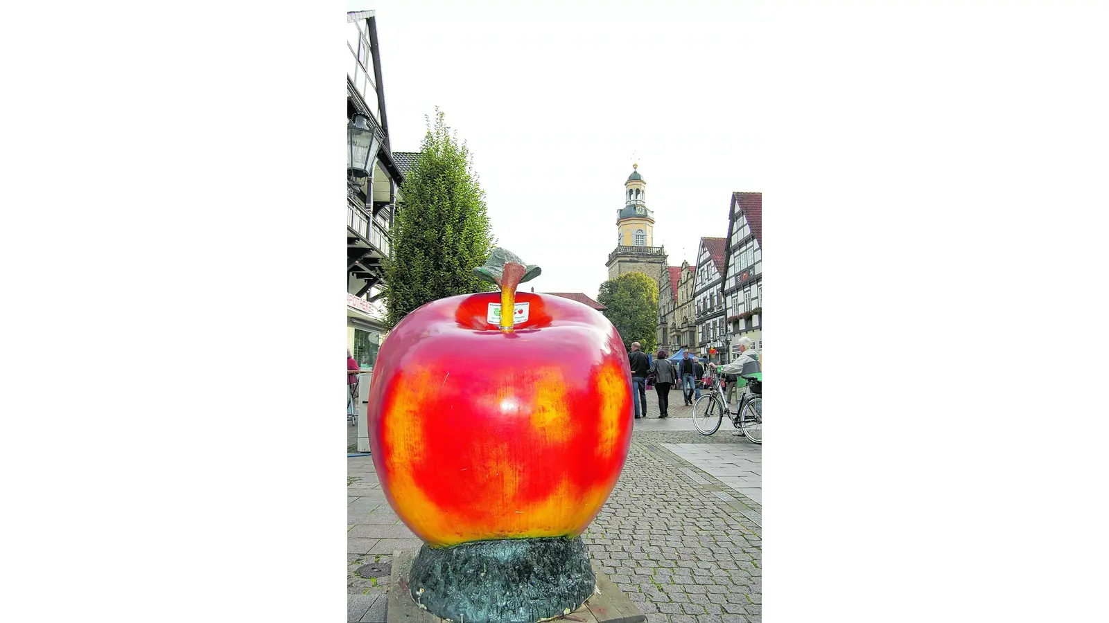 Apfelmarkt und Stadtführungen (Foto: red)